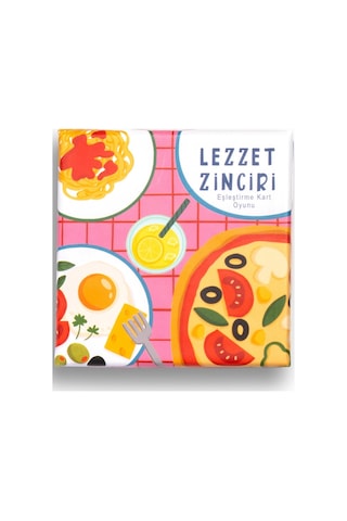 Melimelek Lezzet Zinciri Eşleştirme Kart Oyunu