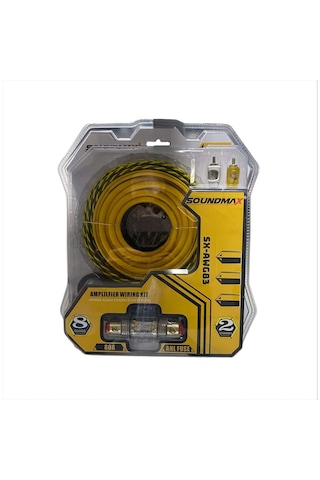 Soundmax Sx-awg83 8ga Oto Anfi Kablo Seti
