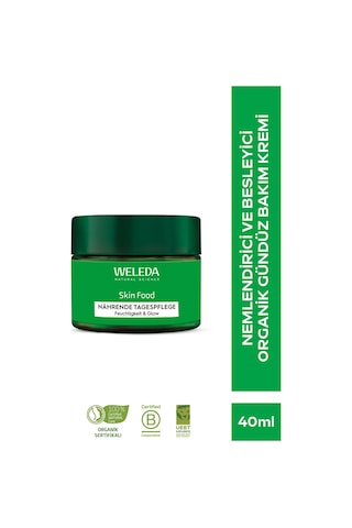 Weleda Skin Food Nemlendirici ve Besleyici Organik Gündüz Bakım Kremi 40 ML