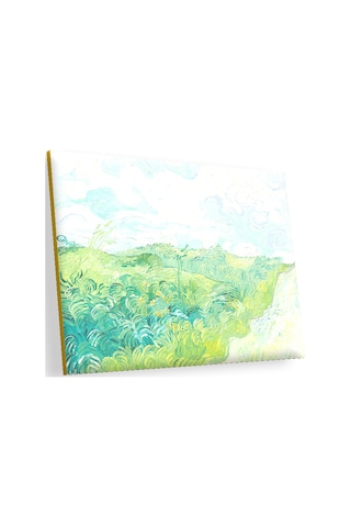 Cakasepetim Yeşil Buğday Tarlaları Vincent Van Gogh Ahşap Mdf Tablo