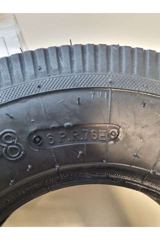 Maruti Tyresset 400-8 Tt(tubetype) Sepet/küçük Römork Lastiği+ Iç Lastiği