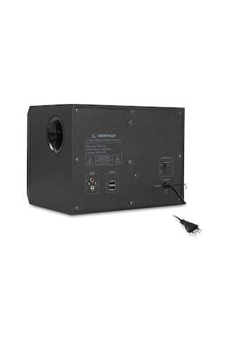 Rampage RMS-G8 Bluetooth Usb SD Kart FM Led Işıklı 2.1 Ses Sistemi