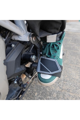 Teltree Motorsiklet Vites Koruyucu Ayaklık Koruması - Pvc Materyal Kayma Ve Çizik Önleyici, 34-47 Numara Uyumlu