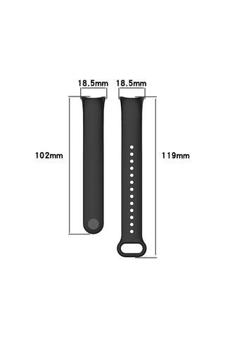 Xiaomi Mi Band 9 Serisi Klasik Kordon Silikon Strap Kayış