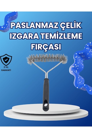 Paslanmaz Çelik Izgara Temizleme Fırçası Mangal Ve Barbekü İçin Aklby-bsva58