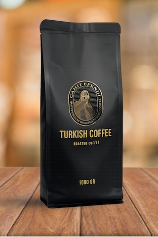 Cahit Efendi Türk Kahvesi Özel Seri Kraft Ambalajında 1 KG