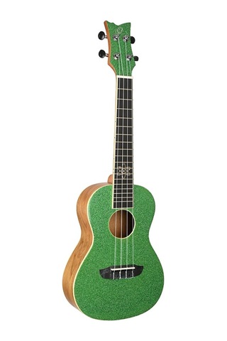 Dmx Guitars Element Serisi Concert Ukulele Glitter Green