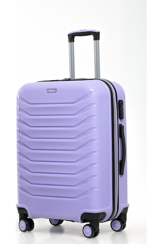 Yefa Pp Polipropilen Kırılmaz Orta Boy Valiz Lila