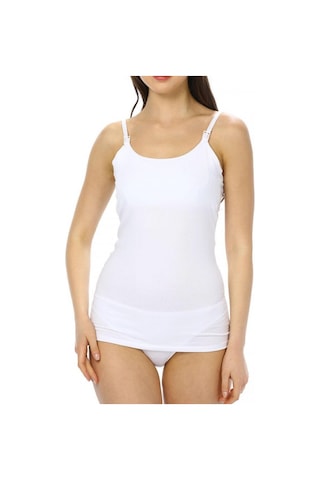 Bezos Emzirme Atleti 1268 White Beden: L Renk: White Bty