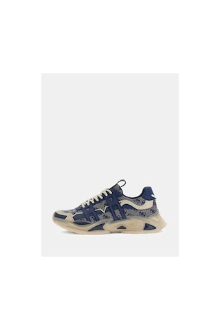 Guess Belluno Erkek Sneaker Fmjelufal12 Mavi