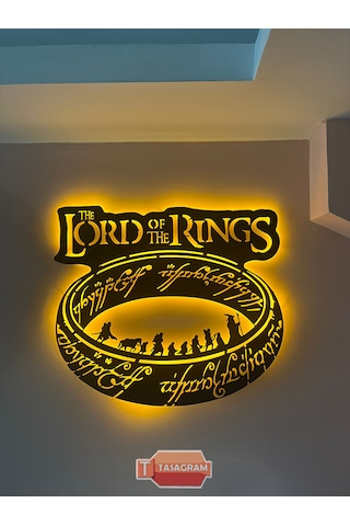 Lord Of The Rings Metal Tablo