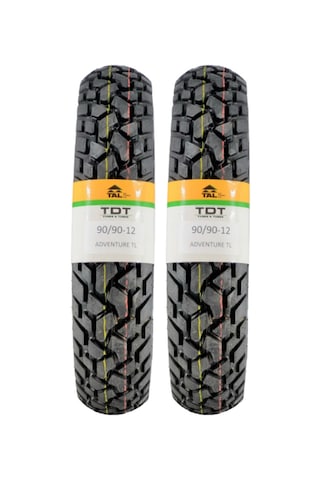 Tvs Jüpiter, 90/90-12 Tl Ve 90/90-12 Tl Dubleks Motosiklet Lastik Seti