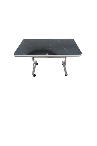 Pratik 70X110 Tekerlekli Orta Sehpa Krom Nikel Kaplamalı Metal (514492278)