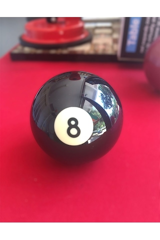 Belçika Malı Siyah Sekiz Bilardo Tek Top