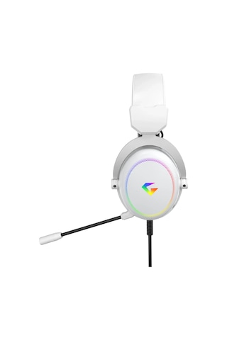 Gameagle Auralis 7.1 Rgb Kablolu Mikrofonlu Profesyonel Oyuncu Kulaklığı Beyaz