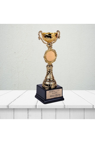 Kişiye Özel Hafız Ödül Kupası İsme Özel Kur An-ı Kerim Ezber Başarı Kupası 34 Cm