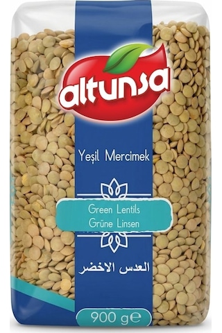 Altunsa Yeşil Mercimek Yerli 900 G