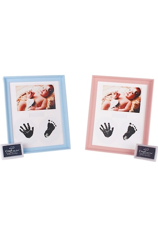 Bebeklere Özel El Ve Ayak İzi Fotoğraf Çerçevesi