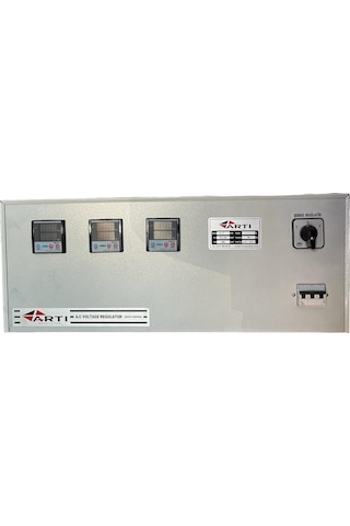 Artı Regülatör 15 kVA Trifaze Servo Kontrollü Voltaj Regülatörü