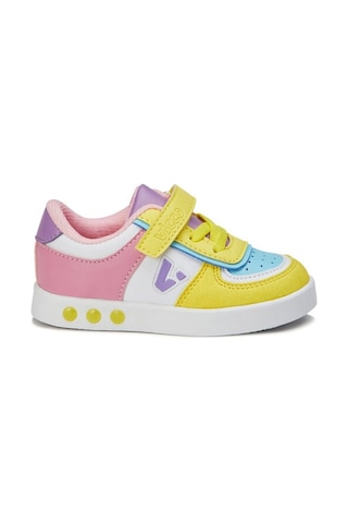 Vicco Sam Işıklı Kız Bebe Sarı Sneaker