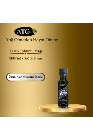 Atc Vital Keten Tohumu Yağı 100 Ml