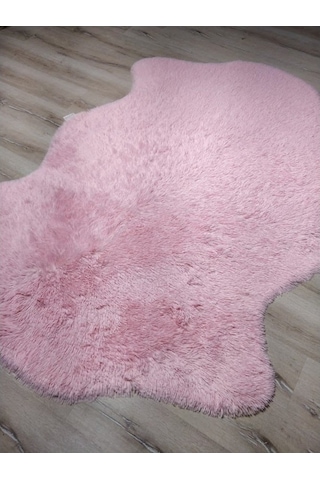 Doğuş Tavşan Tüyü Pembe 2K Post Halı 80 x 140 Cm
