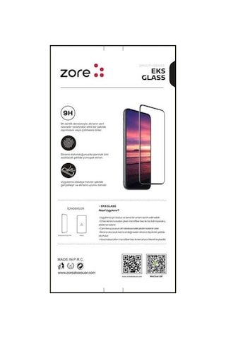 Apple Uyumlu iPhone Xs Max 6.5 Zore Eks Cam Ekran Koruyucu