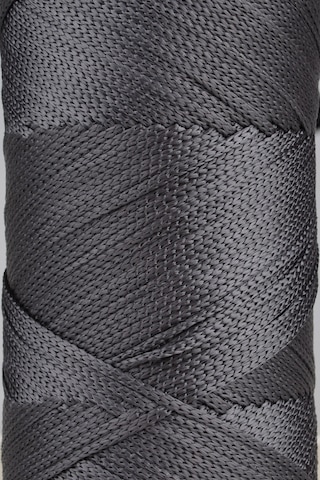 Sensy Premium 400 Gr Polyester Makrome Ipi 2 Mm 2li Set Koyu Gri Makrame Ip Supla Çanta Ipi No:4