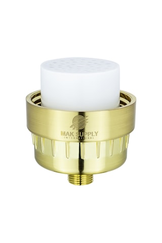 Mak Supply Duş Filtresi - Duş Arıtma Cihazı Gold Altın