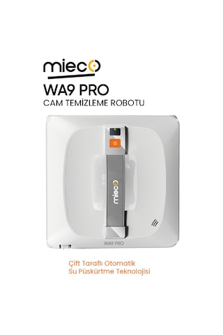 Mieco WA9 Pro Çift Yönlü Su Püskürtmeli Cam Temizleme Robotu (Kumandalı)