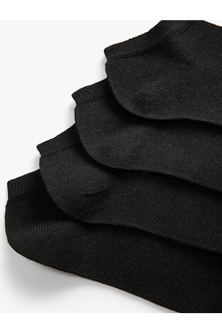 Koton Basic Patik Çorap Siyah 4wam80051aa 4WAM80051AA999 Siyah