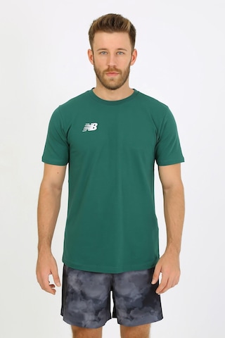 New Balance Tst2235-spg Erkek Tişört Yeşil