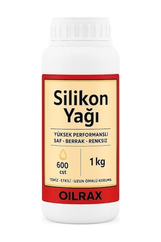 Silikon Yağı 600 Cst - 1 Kg