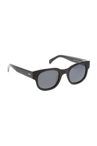 Hawk Hw2245-01 49 Polarize Unisex Güneş Gözlüğü Siyah