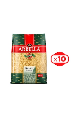 Arbella Kuskus Makarna 500 Gr X 10 Adet