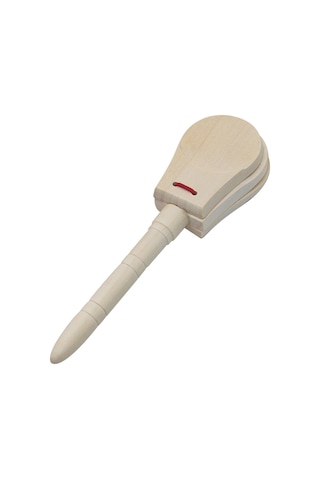 Jwin Jc-08 Saplı Ahşap El Kastanyeti Natural Orff - Ritim Aleti