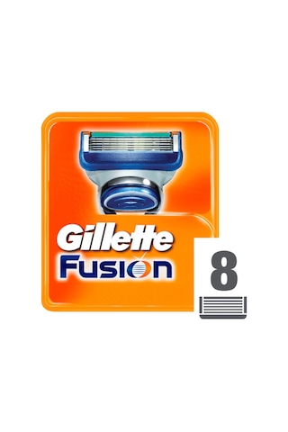 Gillette Fusion Yedek Tıraş Bıçağı 8'li