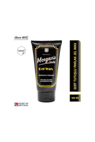 Morgan's Pomade Gel Wax Firm Hold Gel - Güçlü Tutuşlu Uzun Süreli Kalıcı Wax 150 ML