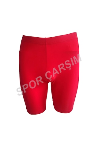 Evox Likralı Pilates Taytı,Yoga Taytı,Fitness Taytı Kırmızı