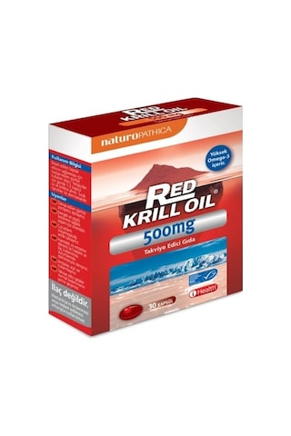 Red Krill Oil 500 MG 30 Kapsül