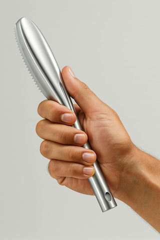 Busstier Balık Pul Soyacağı Metal Gövde Dişli Yapı Hızlı Pul Temizleme Aparatı Ergonomik Saplı Pratik Balık T Diğer