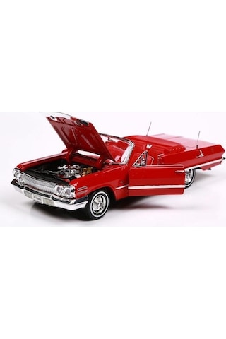 Welly Chevrolet Impala 1963 1/24 Ölçek Kırmızı