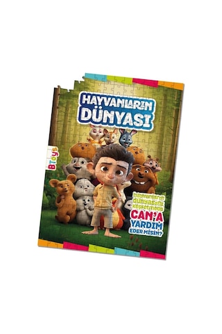 Btoys 260 Parça Puzzle Hayvanların Dünyası 9062