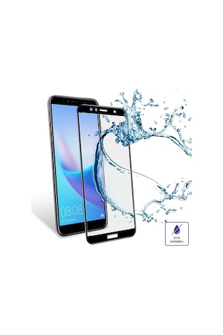 Bufalo Huawei Y6 2018 Nano 10D Cam Ekran Koruyucu Siyah