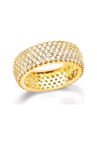 Kuyumcudukkani Tamtur Alyans Yüzük-10009-g-w Gold