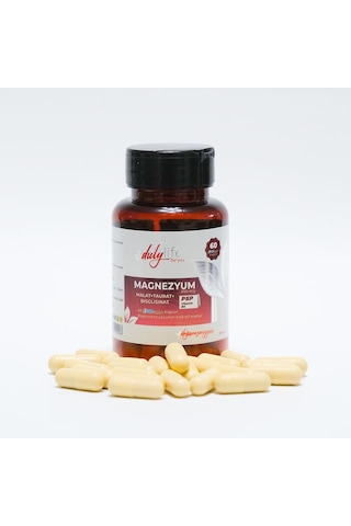 Magnezyum Malat+Taurat+Bisglisinat 60 DRcaps Kapsül