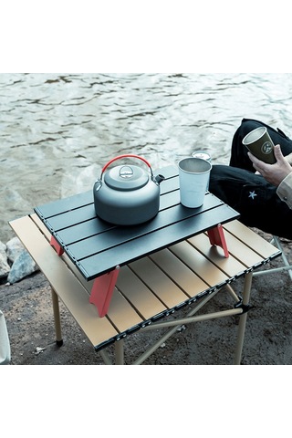 Aotu Açık Kamp Mini Masa Alüminyum Alaşımlı Ultra Hafif Katlanabilir Taşınabilir Masa Masası 001