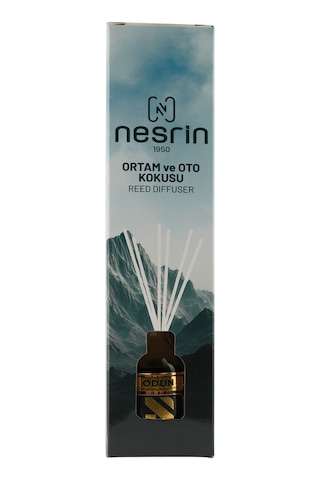 Nesrin Odun 50 Ml Çubuklu Oda Ve Oto Kokusu Reed Diffuser, Kalıcı Ortam Kokusu - 8690352954100s