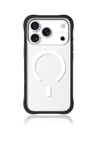 Apple Uyumlu iPhone 17 Pro Max  Kılıf M-safe Şarj Özellikli Airbagli Youngkit Dynamic 2 Serisi Kapak Siyah Siyah