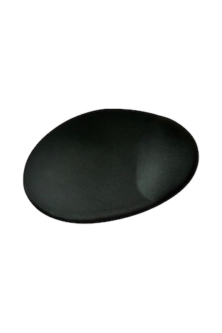 Bilek Destekli Siyah Renkli Baskılı Oval Mouse Pad